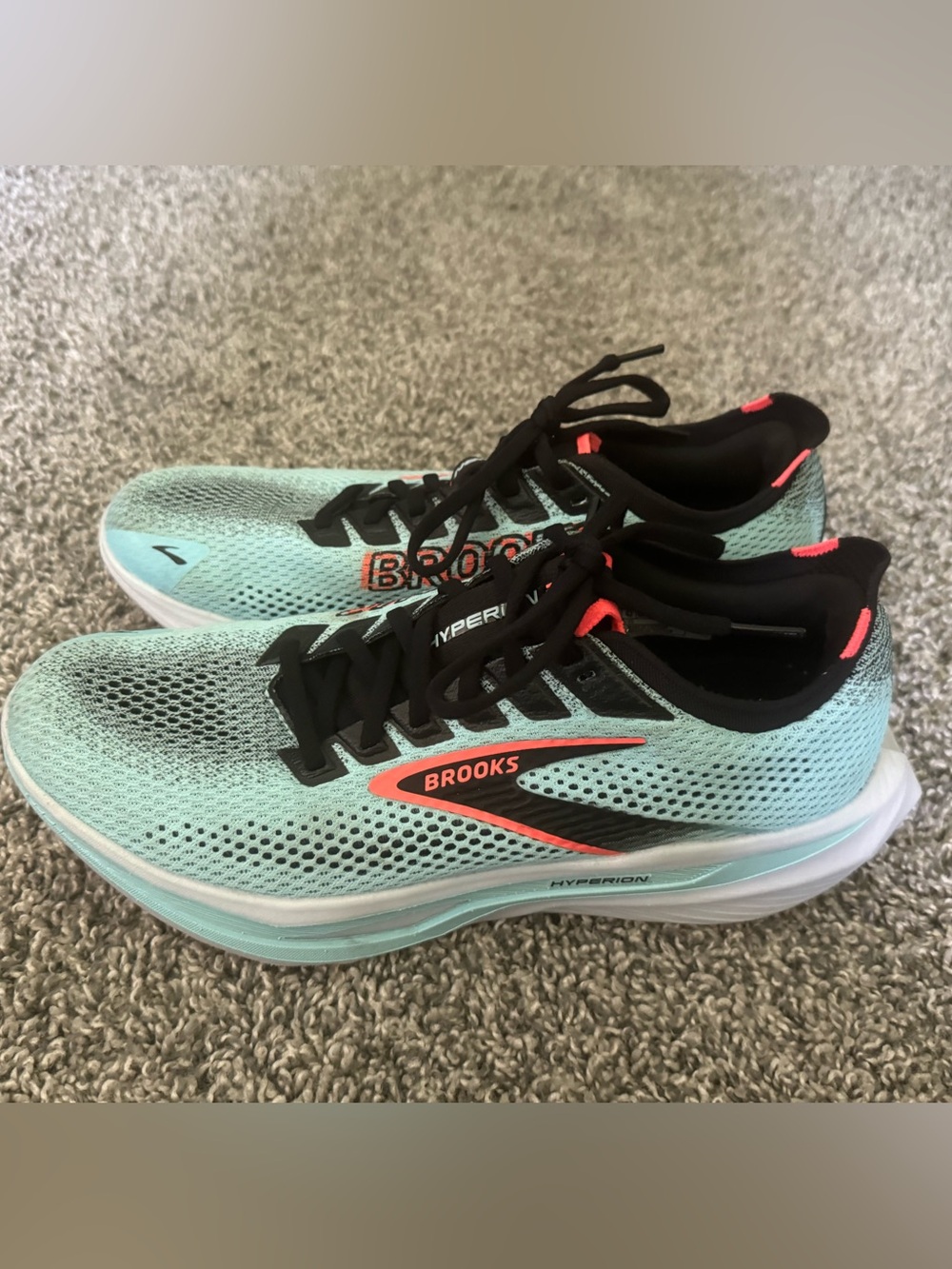 Brooks Hyperion 3 Men's Running Shoes Size 9.5 Blue Coral blackout